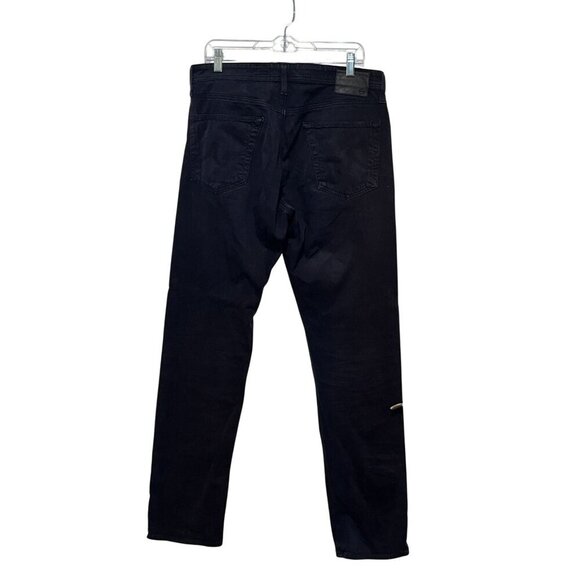 Adriano Goldschmied "The Graduate" Black Tailored Leg Jeans Men's Size 34×34 - Picture 3 of 11